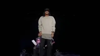 Les Twins Laurent with Knee injury HipHop Freestyle 2017 #DanceNow