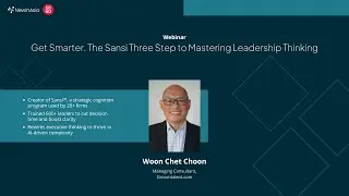Woon Chet Choon: Get Smarter – The Sansi Three-Step to Mastering Leadership Thinking