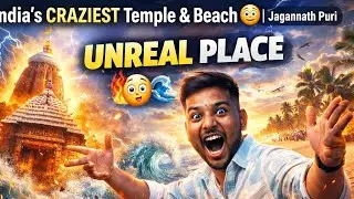 India&rsquo;s CRAZIEST Temple & Beach 😳 | Jagannath Puri🚩 #like #share #comments #trending #subscribe 