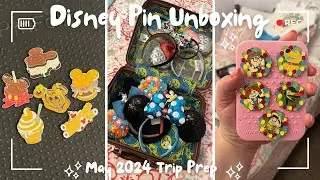 Disney Pin Unboxing - Disney Eats, Up & Wish Mystery Pins | Pack With Me Disney World Trip May 2024