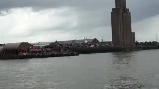 Mersey ferry Cruise on the Royal Iris of the Mersey, Seacombe to Woodside