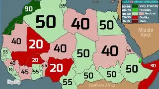 Relation of USA 🇺🇸 with all countries in 2026 | Countries that like/dislike The US