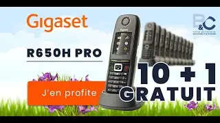 Gigaset R650h PRO by B&C utilisation professionnelle