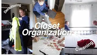 Расхламление шкафа и обновление спальни | Организация пространства с помощью имеющихся вещей + Ую...