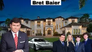 Bret Baier's Lifestyle 2025 ★ House Tour, Wife, 2 Children, Age 54, Cars, Net Worth