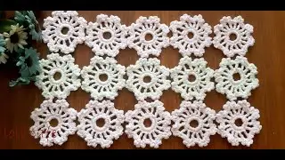 how to crochet round motif