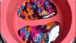 Double-side melting ASMR&hellip; don&rsquo;t blink 👀💙. 