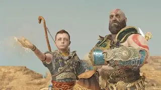 GOD OF WAR STORY MODE PART 29 SCATTERING ASHES AT JOTUNHEIM'S HIGHEST PEAK