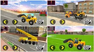 City Road Construction Games Android Mobile Game Road Constitution Gameplay