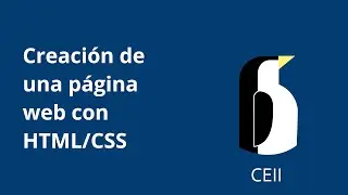 Creación de una página web con HTML/CSS