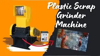 Plastic Scrap Grinder Machine by TL Pathak Group #plasticrecyclingprocess #manufacturer #zerowaste