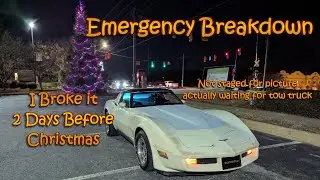 Экстренная поломка Corvette 81 года выпуска