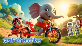 हाथी साइकिल चला रहा था  | Hathi Cycle Chala Raha Tha Hindi Poem | CBSE Class 2 Sarangi Book