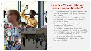 Introduction to T Levels | Onsite Construction and Building Services Engineering