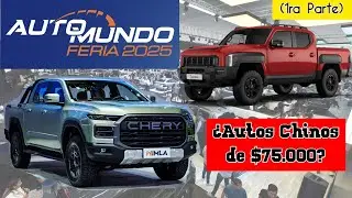 Automundo 2025! !La Primera Pickup de Chery! !La Nueva Kia Tasman! (1ra Parte) (Aceite y Alcohol)