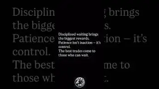 Patience is Your Most Profitable Edge 🐢