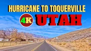 Scenic Drive from Hurricane to Toquerville, Utah | Desert Beauty & Hidden Gems | 2025