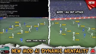 New AI Dynamic Mentality System Mod + Isntallation - PES 2021 & Football Life 2026