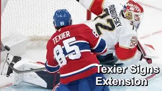 Canadiens Extend Texier, McDavid's Points Streak Hits 20, Sanderson Sets Speed Mark