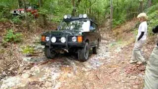 Range Rover Classic LWB at ORV park Hot springs AR