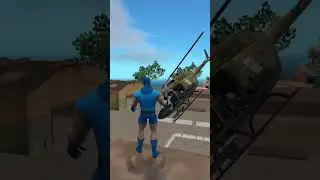 Rope hero theft helicopter short videos| Games shm videos