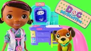 Doc Mcstuffins Magic Talking Doc & Clinic Disney Junior X-Ray Doctor Office