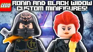 Lego Ronin & Black Widow Minifigures! (Avengers: Engame)