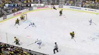 NHL18  ultra realism 20 minute period TOR @ BOS