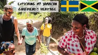 SWEDISH Boyfriend Explores my JAMAICAN HERITAGE with my Family | Jamaica Vlog (pt1)