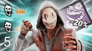 Усиление пятого удара &laquo;Безумия&raquo; Легиона для добивания противника! | Dead by Daylight