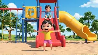 🛝 Wait Your Turn! ✋ Playground Manners for Kids #PlaygroundRules #WaitYourTurn #goodmanners