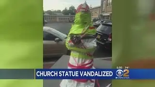 Revered Church Statue Vandalized