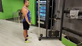 STRAIGHT - BAR TRICEPS PUSH DOWN - FENİKS GYM APP