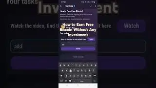 How to Earn Free Bitcoin Without Any Investment | Code Tapswap | Code Tapcoin | Code Tapswap Video