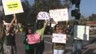 School Budget Cuts Protest - 2008-03-29