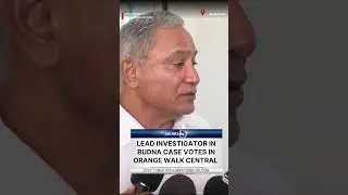 Lead Investigator in Budna Case votes in Orange Walk Central.