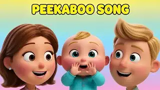 Peekaboo Song | Kids Learning Video for Preschoolers | Fun Kids Songs & Nursery Rhymes