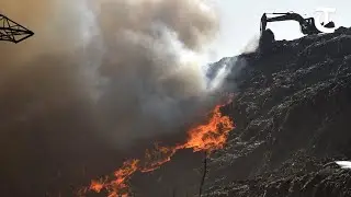 Massive fire breaks out at Delhi&rsquo;s Ghazipur landfill site; minister demands report