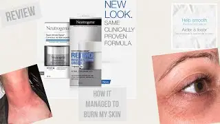 Neutrogena Retinol Rapid Wrinkle Repair Cream Review and what it did to my skin!