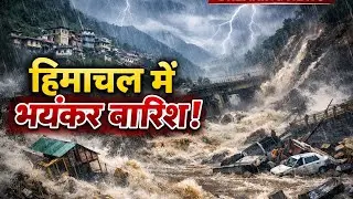 हिमाचल में बहुत ही भयंकर बारिश 