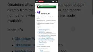how to download & verify Obtainium on GrapheneOS.