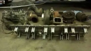 Замена прокладки на пауке SCANIA 144 Gasket Replacement