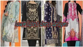 Very Latest Lawn Dress Design Ideas 2020/Top Trendy New Lawn Collection