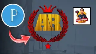 AR Logo design for Pixellab Mobile Phone Tutorial