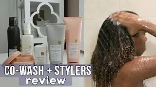Kristin Ess Hair Products Review & Demo on Curly Hair