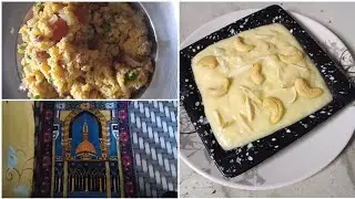 Daily Routine vlog. Nashte mein matar upma. Chawal ki kheer. KJ all vlog recipe