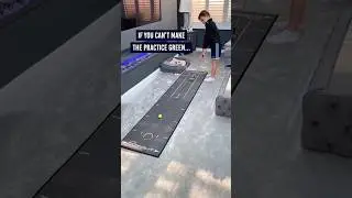 Ready for some indoor practice 🌧️? 🎥 forefranky (IG) #putting #golfer #golfing #golf #shorts