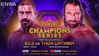 EC3 vs Thom Latimer / Champions Series First Round / NWA Powerrr Season 11 Episode 4 / WWE 2K22