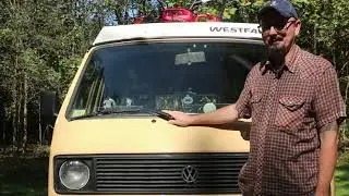 1985 VW Vanagon Quick Windshield Wiper Fix