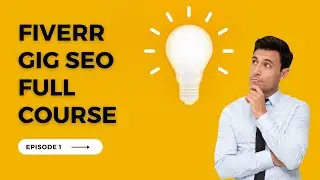 Mastering Fiverr SEO: Video Guide Part 1 Expert Tips for Category Selection@1EarningTech #fiverrgig